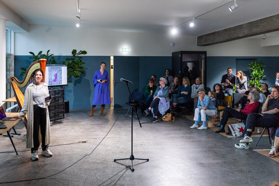 Anna Moskalets, Artem Volokitin und Tatiana Malinovska